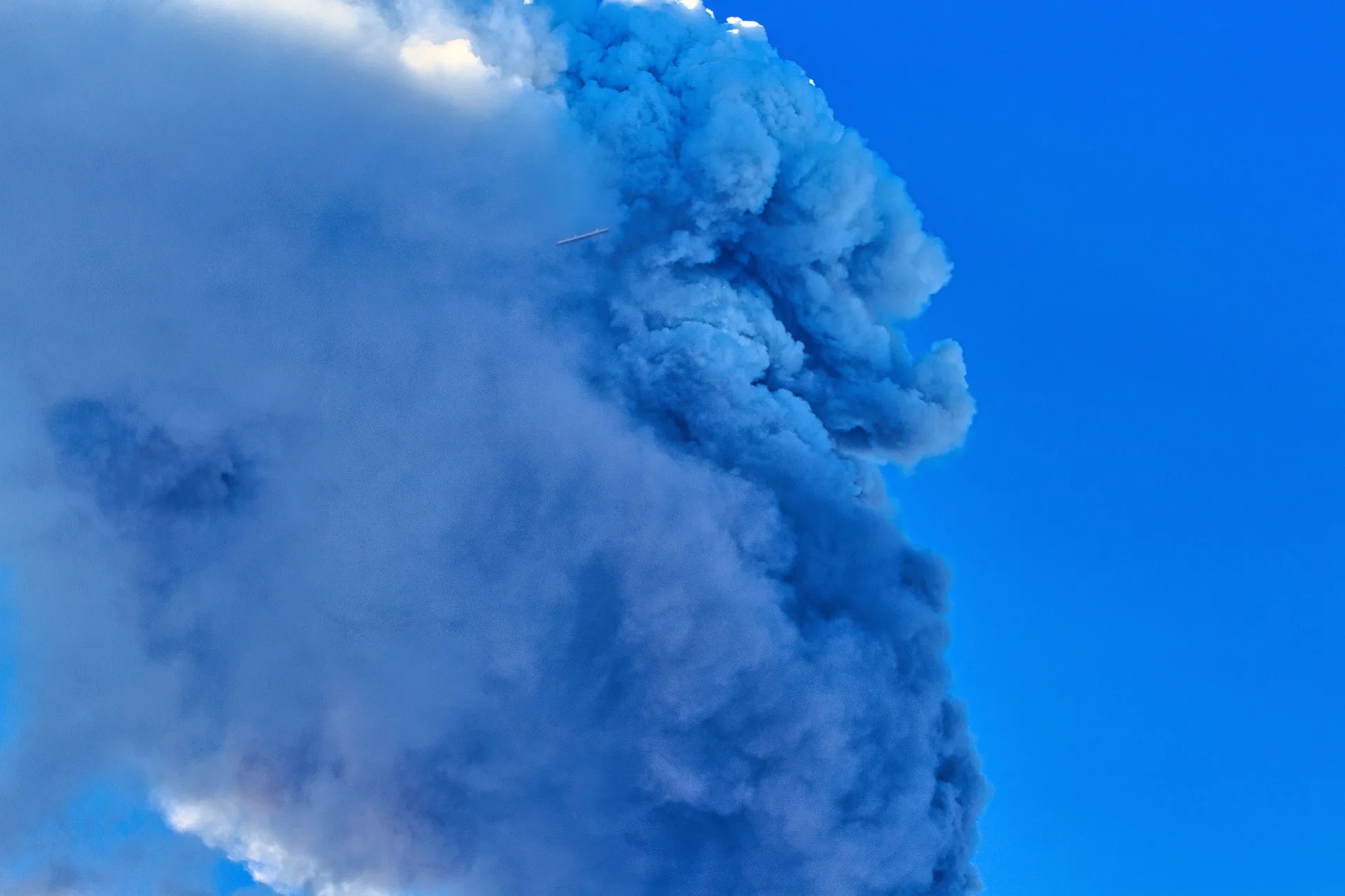 Eruzione del vulcano Etna del 24 Dicembre 2018