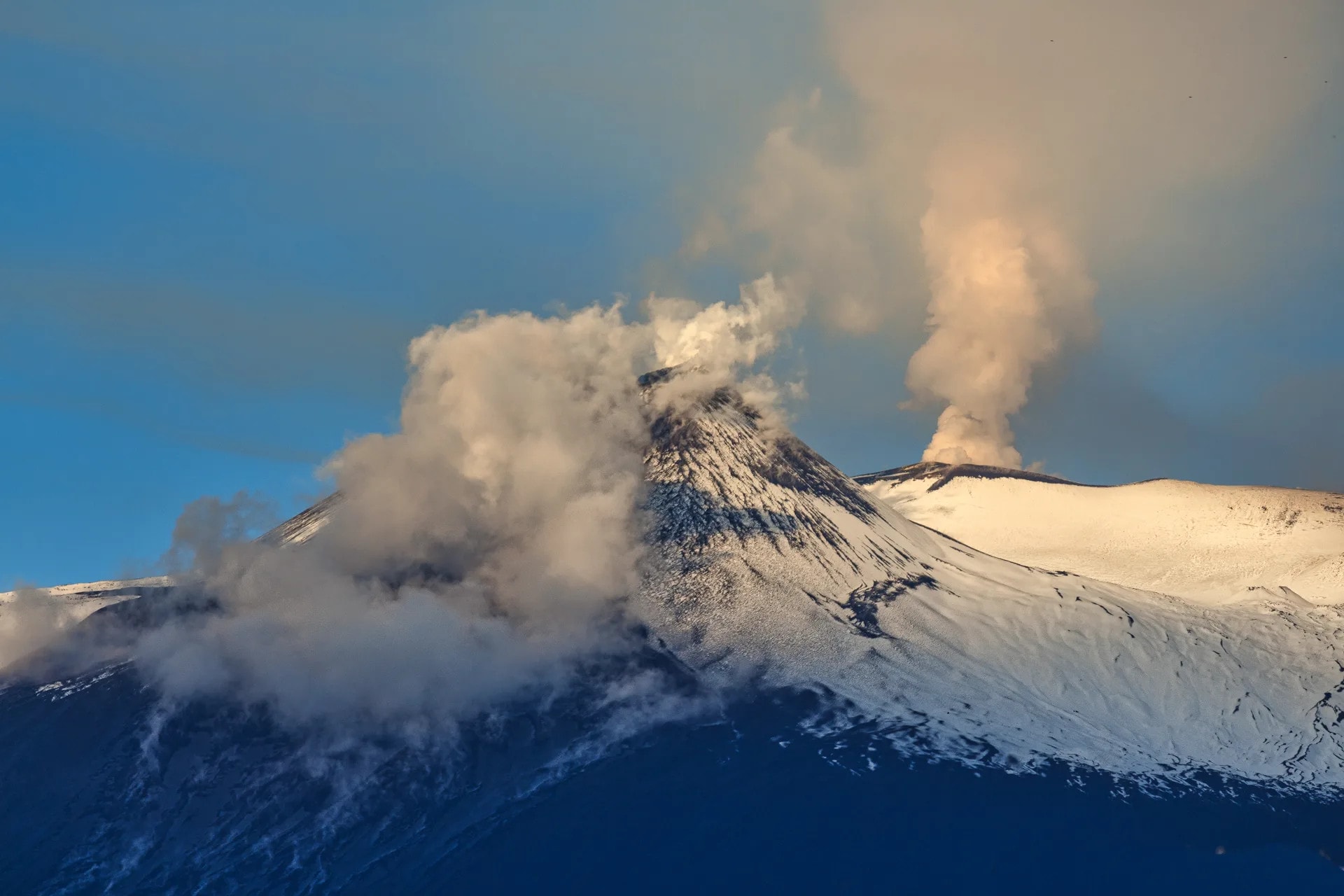 Immagini del vulcano Etna